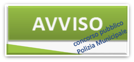 Concorso n° 1 posto Agente di Polizia Locale - Convocazione prova scritta